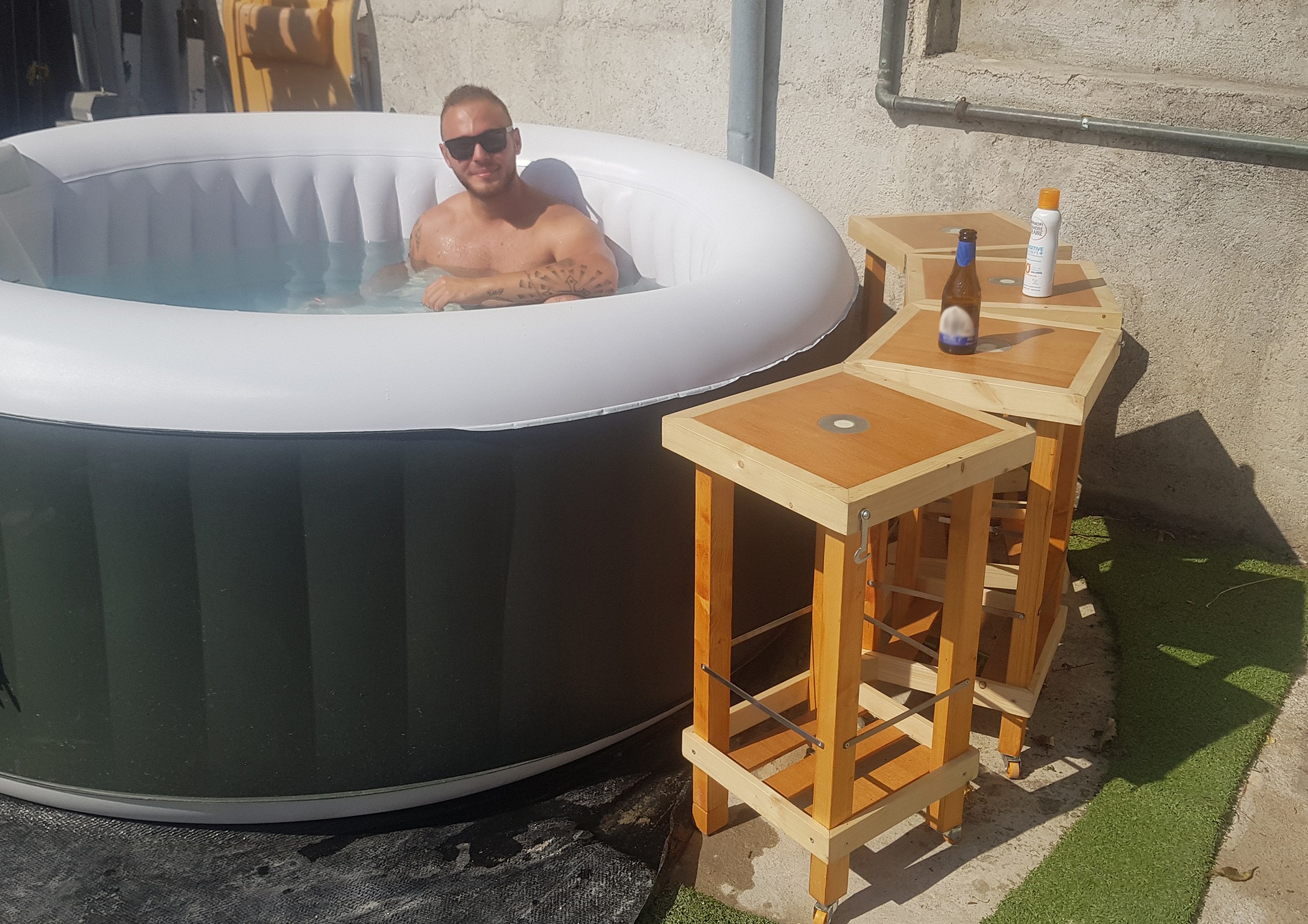 Un jacuzzi enrichi