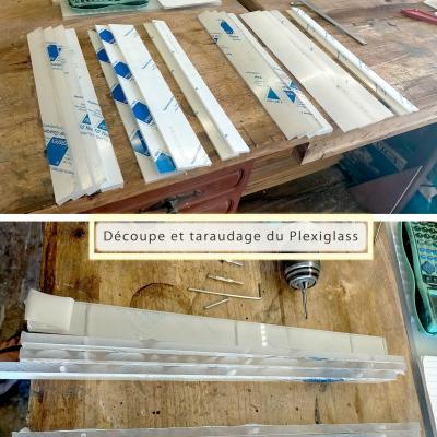 Découpe du plexiglass