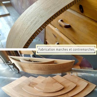 Courbure des marches et cintrage des contremarches
