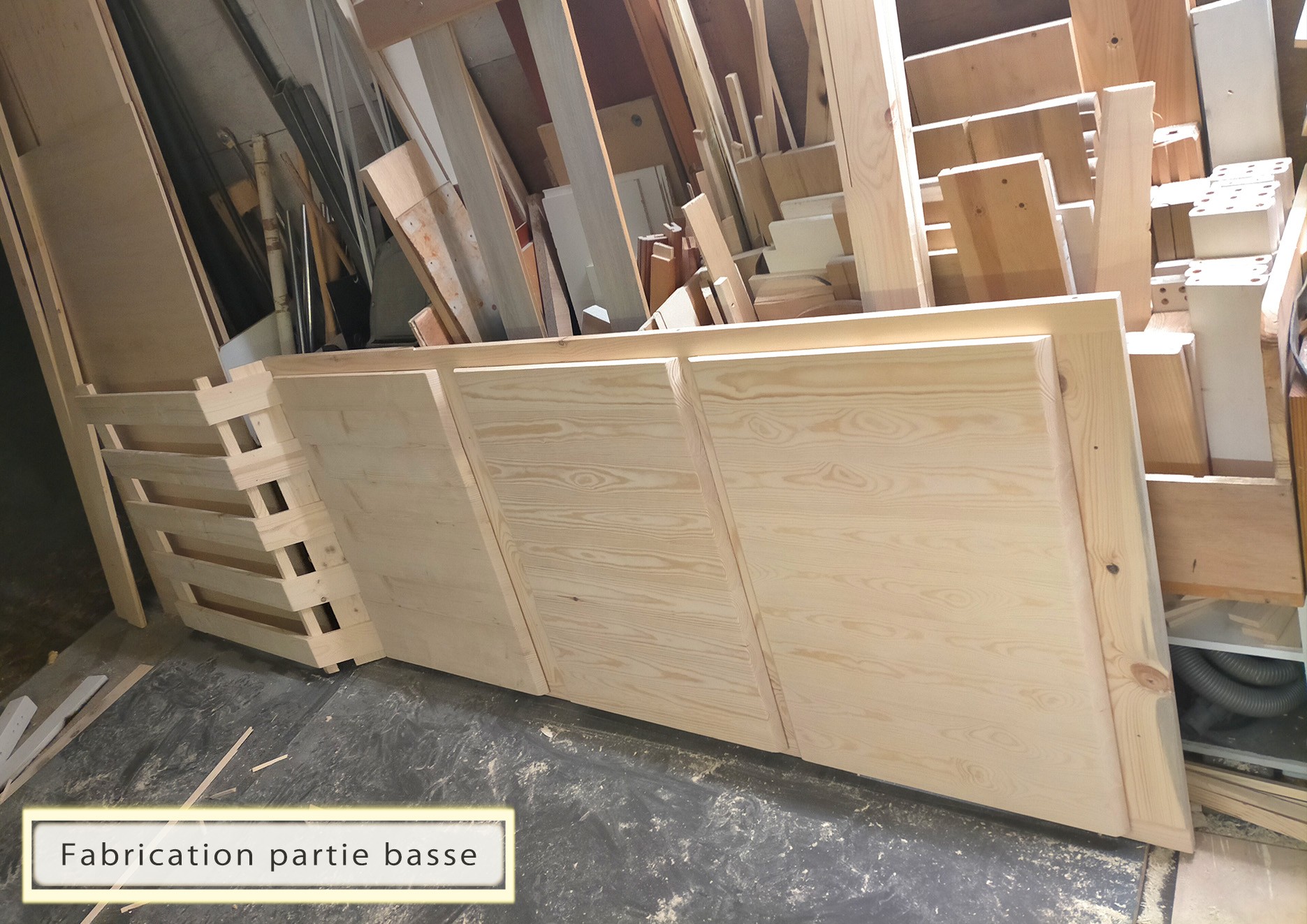 Fabrication partie basse